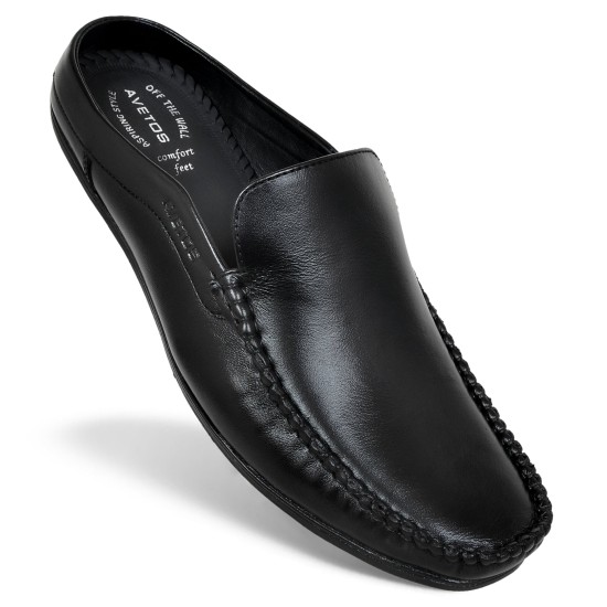 Avetos Black Casual Shoes For Men AV 5149