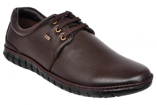 Brown Stylish Silp On Shoes For Men DM 1015-DelMuro