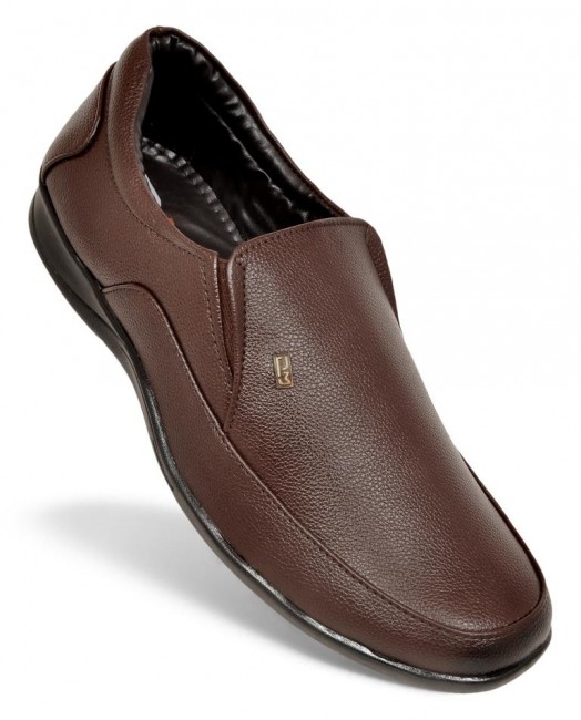 Brown Semi-Casual Shoes For Men DM 1001-DelMuro