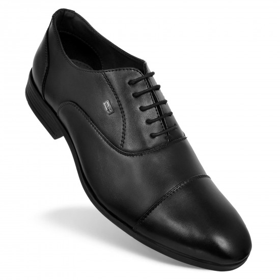 Best Black Casual Shoes For Men DM 1048- DelMuro