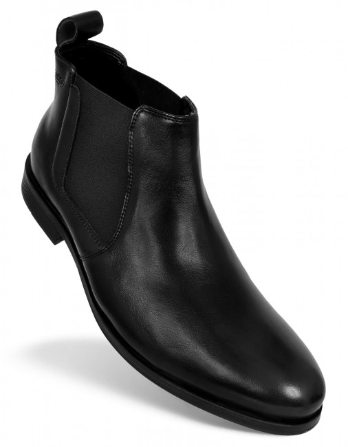 Balck Chelsea Boots Shoes For Men DM 1050 -DelMuro