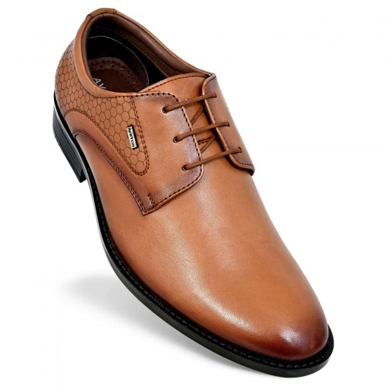 Avetos Tan Mens Formal Leather Shoes AV 5181