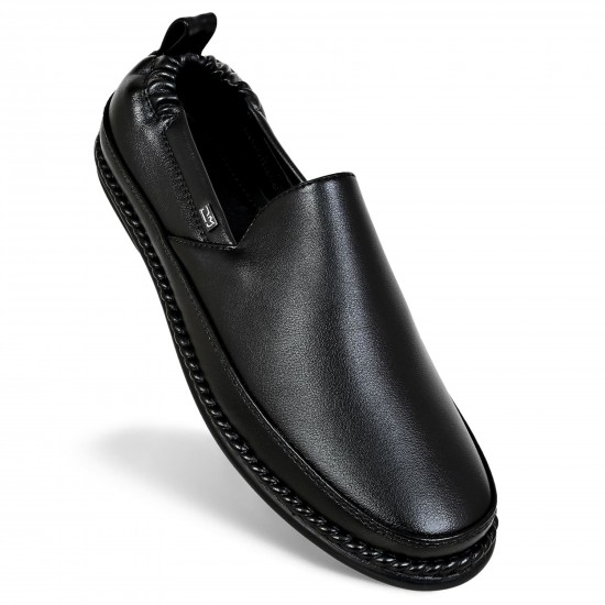 Black Casual Shoes DM - 1061 - DelMuro