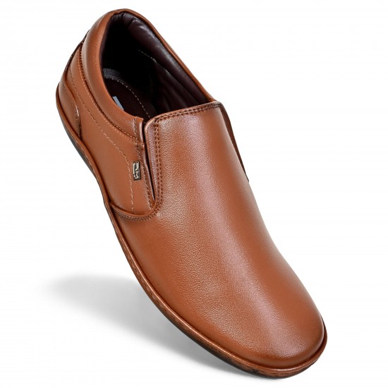 Latest Tan Casual Shoes For Mens DM 1055 -DelMuro
