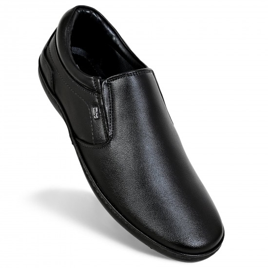 Latest Black Casual Shoes For Mens DM 1055 -DelMuro
