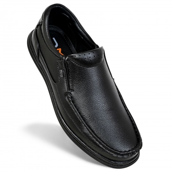 Black Casual Slip-On Shoes DM 1051 -DelMuro