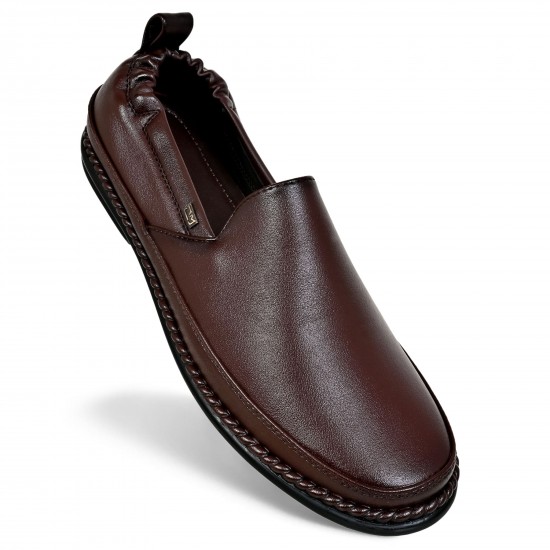Brown Casual Shoes DM - 1061 - DelMuro