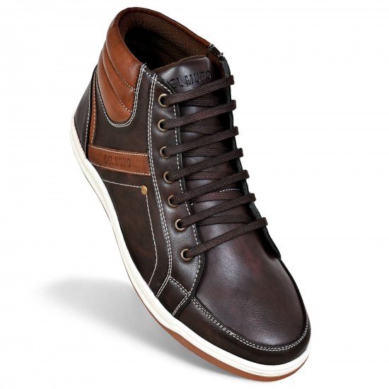 Brown Casual Shoes For Men DM 1066 -DelMuro