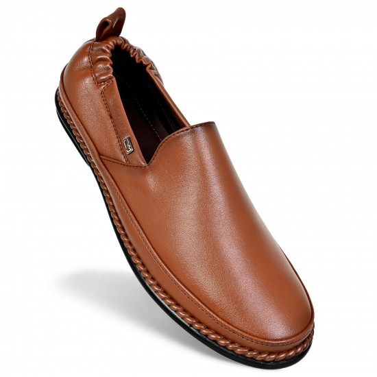 Tan Casual Shoes DM - 1061 - DelMuro